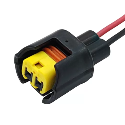 Auto Parts Cable Harness Automotive Shell Wire Socket Connector Kit Suitable for Buick 2-pin Female Plug 6189-7053 - image 4